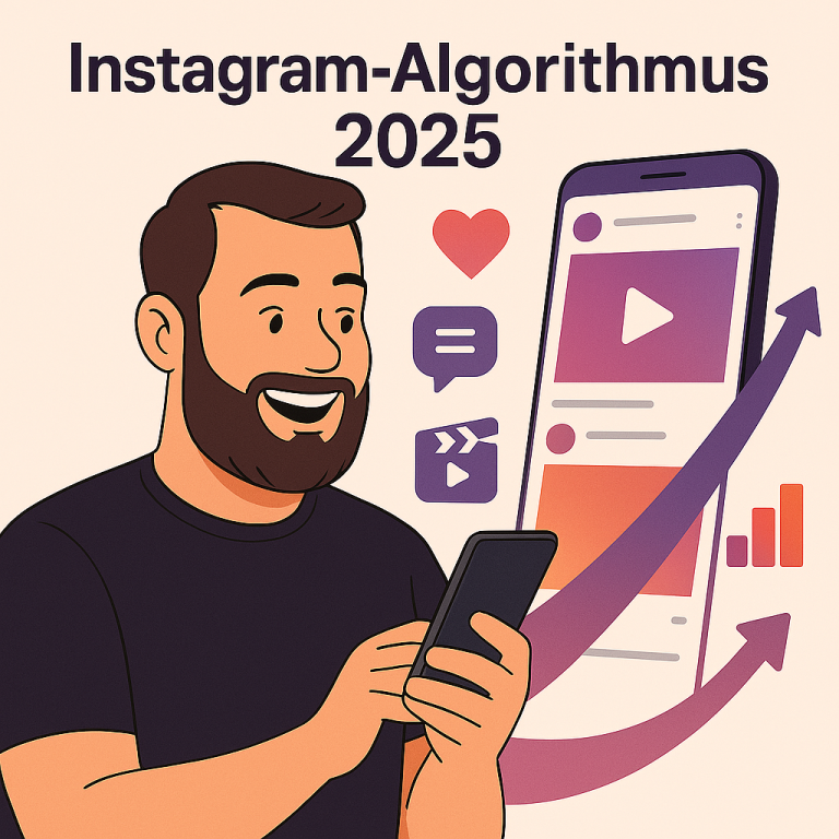 Instagram Algorithmus 2025, Instagram Reichweite erhöhen, Instagram Tipps 2025, Content Strategie Instagram, Instagram Reels Reichweite, Sichtbarkeit steigern Instagram, Instagram für Unternehmen, Social Media Wachstum